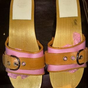Coach Slides, Pink, 7.5